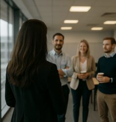 Sarah Kessiri Di Giorgio responsable & fondatrice INDUS'Com